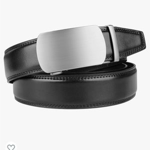 100% Leather Big & Tall Ratchet Belt
